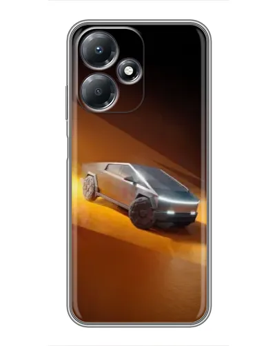 Чехол для Infinix Hot 30 Play с картинкой «Cybertruck в пустыне» Чехол для Infinix Hot 30 Play с картинкой «Cybertruck в пустыне»