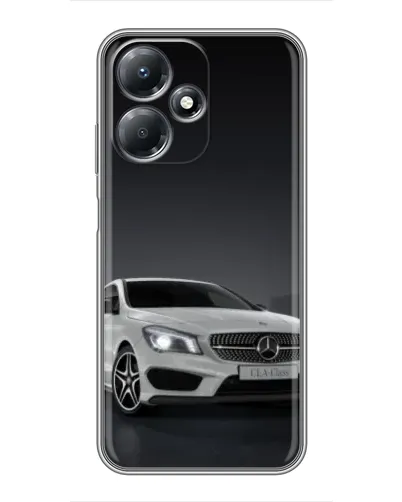 Чехол для Infinix Hot 30 Play с картинкой «Mercedes AMG GT Silver»