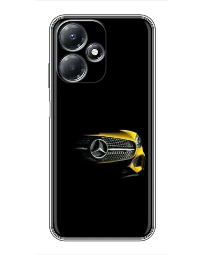 Чехол для Infinix Hot 30 Play с картинкой «Mercedes — ретро стиль»