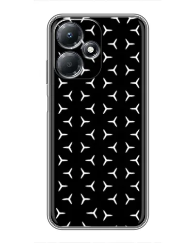 Чехол для Infinix Hot 30 Play с картинкой «Mercedes паттерн звезд» Чехол для Infinix Hot 30 Play с картинкой «Mercedes паттерн звезд»
