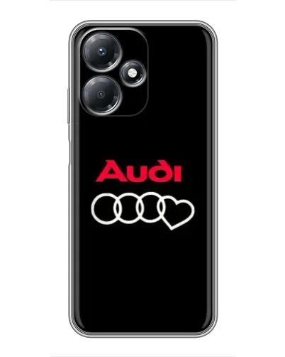 Чехол для Infinix Hot 30 Play с картинкой «Логотип Audi Heart» Чехол для Infinix Hot 30 Play с картинкой «Логотип Audi Heart»