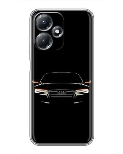 Чехол для Infinix Hot 30 Play с картинкой «Audi — ночной контур» Чехол для Infinix Hot 30 Play с картинкой «Audi — ночной контур»