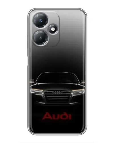 Чехол для Infinix Hot 30 Play с картинкой «Audi — градиентный контур» Чехол для Infinix Hot 30 Play с картинкой «Audi — градиентный контур»