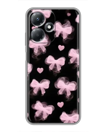 Чехол для Infinix Hot 30 Play с картинкой «Геометрия банта»