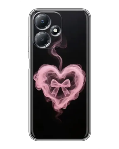 Чехол для Infinix Hot 30 Play с картинкой «Дымчатое сердце»