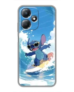 Чохол для Infinix Hot 30 Play з картинкою «Стіч на хвилі»