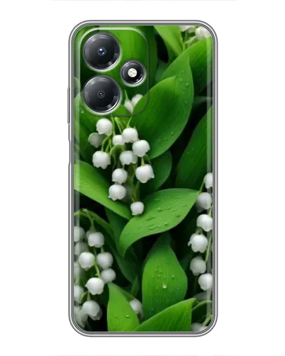 Чехол для Infinix Hot 30 Play с картинкой «Ландыши в зелени» Чехол для Infinix Hot 30 Play с картинкой «Ландыши в зелени»