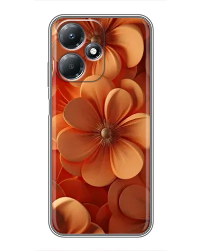 Чехол для Infinix Hot 30 Play с картинкой «Оранжевый макро цветок» Чехол для Infinix Hot 30 Play с картинкой «Оранжевый макро цветок»
