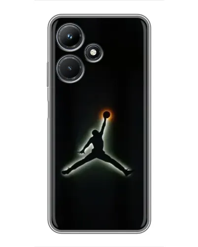 Чехол для Infinix Hot 30i с картинкой «Jordan Gradient Logo» Чехол для Infinix Hot 30i с картинкой «Jordan Gradient Logo»