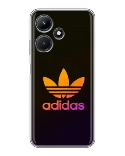 Чехол для Infinix Hot 30i с картинкой «Градиент Adidas»