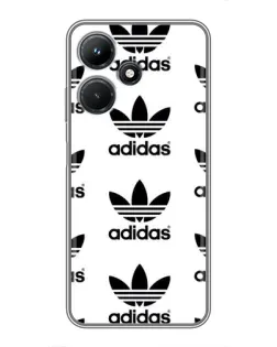 Чехол для Infinix Hot 30i с картинкой «Adidas Pattern»