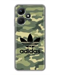 Чехол для Infinix Hot 30i с картинкой «Милитари стиль Adidas»