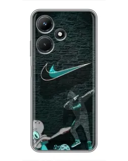Чохол для Infinix Hot 30i з картинкою «Спортивний арт Nike»