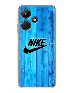 Чехол для Infinix Hot 30i с картинкой «Голубое дерево Nike»