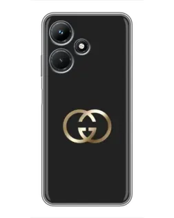 Чехол для Infinix Hot 30i с картинкой «Минимализм Gucci»
