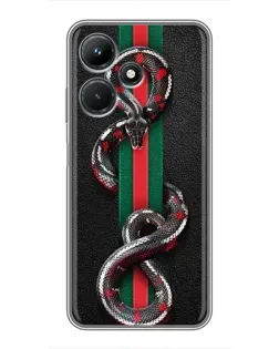 Чохол для Infinix Hot 30i з картинкою «Gucci — змія на смузі» Чохол для Infinix Hot 30i з картинкою «Gucci — змія на смузі»