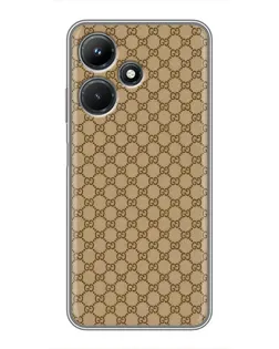 Чохол для Infinix Hot 30i з картинкою «Gucci — класичний беж» Чохол для Infinix Hot 30i з картинкою «Gucci — класичний беж»