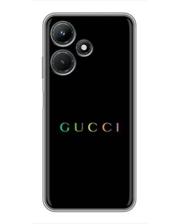 Чохол для Infinix Hot 30i з картинкою «Gucci — неоновий мінімалізм» Чохол для Infinix Hot 30i з картинкою «Gucci — неоновий мінімалізм»