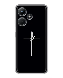 Чохол для Infinix Hot 30i з картинкою «Тонкий хрест»
