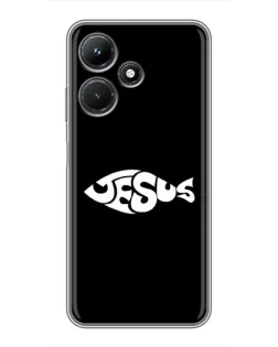 Чохол для Infinix Hot 30i з картинкою «Риба  Jesus»
