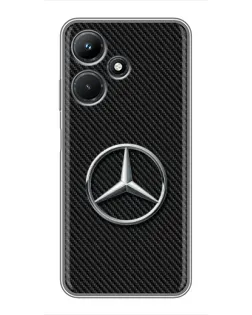 Чехол для Infinix Hot 30i с картинкой «Карбоновый Mercedes стиль» Чехол для Infinix Hot 30i с картинкой «Карбоновый Mercedes стиль»