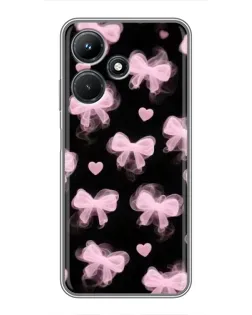 Чехол для Infinix Hot 30i с картинкой «Геометрия банта»