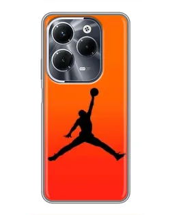 Чехол для Infinix Hot 40 Play с картинкой «Jordan Sunset»