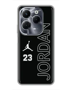 Чехол для Infinix Hot 40 Play с картинкой «Jordan Vertical»
