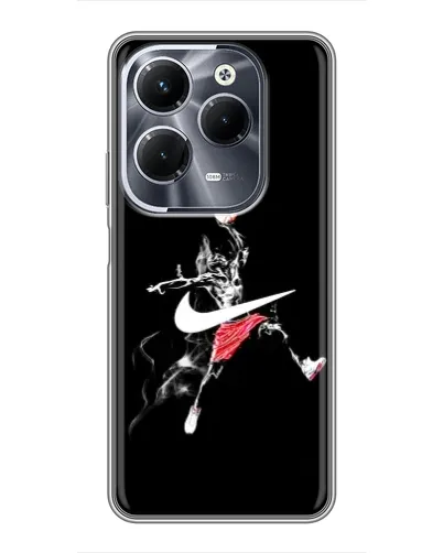 Чехол для Infinix Hot 40 Play с картинкой «Jordan Jumpman» Чехол для Infinix Hot 40 Play с картинкой «Jordan Jumpman»