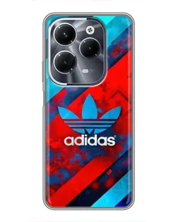 Чехол для Infinix Hot 40 Play с картинкой «Абстракция Adidas»