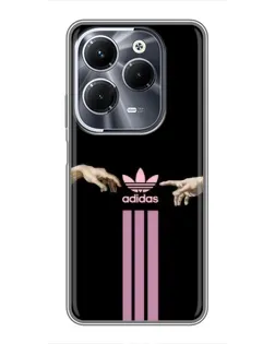 Чехол для Infinix Hot 40 Play с картинкой «Adidas Hands»