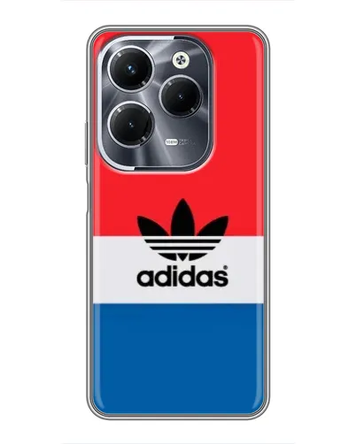 Чехол для Infinix Hot 40 Play с картинкой «Ретро блоки Adidas» Чехол для Infinix Hot 40 Play с картинкой «Ретро блоки Adidas»
