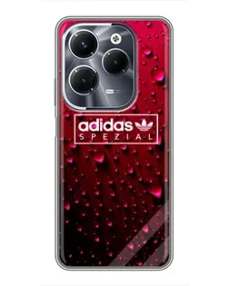 Чехол для Infinix Hot 40 Play с картинкой «Adidas Gold Marble»