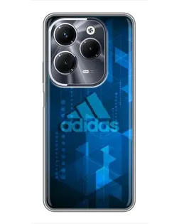 Чехол для Infinix Hot 40 Play с картинкой «Adidas Sport Art»
