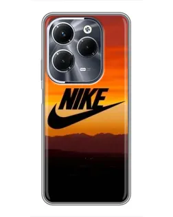 Чехол для Infinix Hot 40 Play с картинкой «Nike — вечерний горизонт»