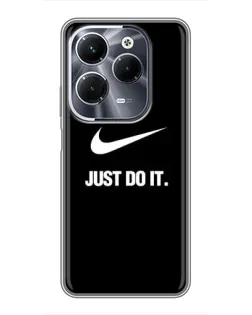 Чехол для Infinix Hot 40 Play с картинкой «Классический принт Nike»