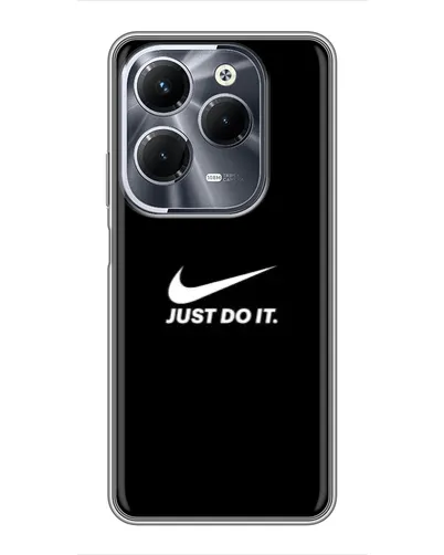 Чехол для Infinix Hot 40 Play с картинкой «Минимализм от Nike»