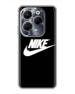 Чохол для Infinix Hot 40 Play з картинкою «Мазки фарби Nike»
