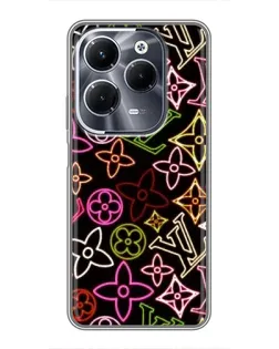 Чехол для Infinix Hot 40 Play с картинкой «Неоновый микс Nike» Чехол для Infinix Hot 40 Play с картинкой «Неоновый микс Nike»