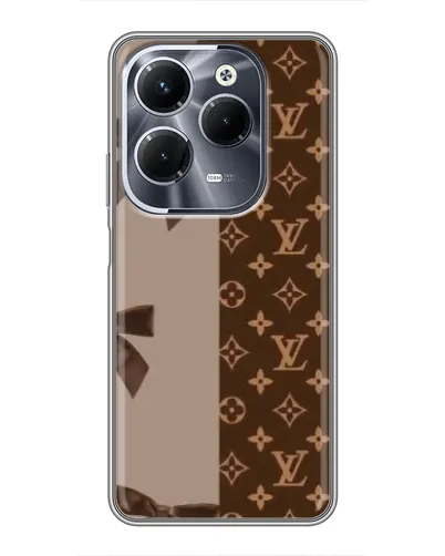 Чехол для Infinix Hot 40 Play с картинкой «Louis Vuitton — банты»