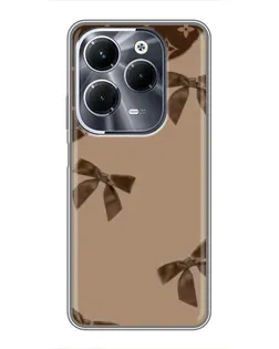 Чехол для Infinix Hot 40 Play с картинкой «LV — кофейный атлас»