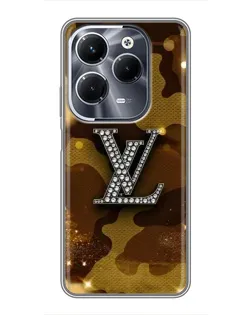 Чехол для Infinix Hot 40 Play с картинкой «Камуфляжный Louis Vuitton»