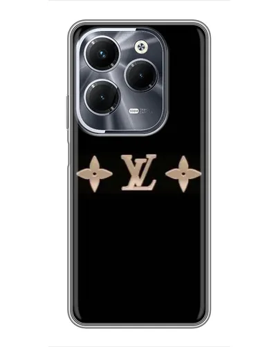 Чехол для Infinix Hot 40 Play с картинкой «Louis Vuitton — минимализм»