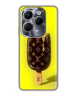 Чехол для Infinix Hot 40 Play с картинкой «Мороженое от LV»