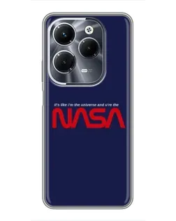 Чехол для Infinix Hot 40 Play с картинкой «NASA — глубокий космос»