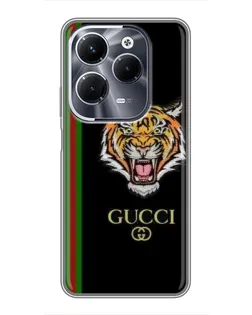 Чехол для Infinix Hot 40 Play с картинкой «Тигр Gucci»