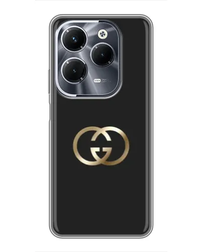 Чехол для Infinix Hot 40 Play с картинкой «Минимализм Gucci»
