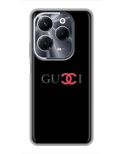 Чехол для Infinix Hot 40 Play с картинкой «Gucci — красный градиент»