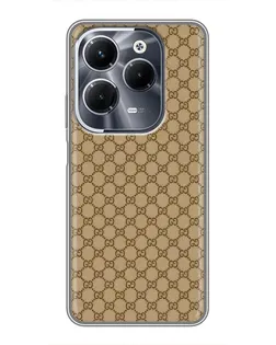 Чохол для Infinix Hot 40 Play з картинкою «Gucci — класичний беж»