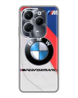 Чехол для Infinix Hot 40 Play с картинкой «BMW Performance стиль»